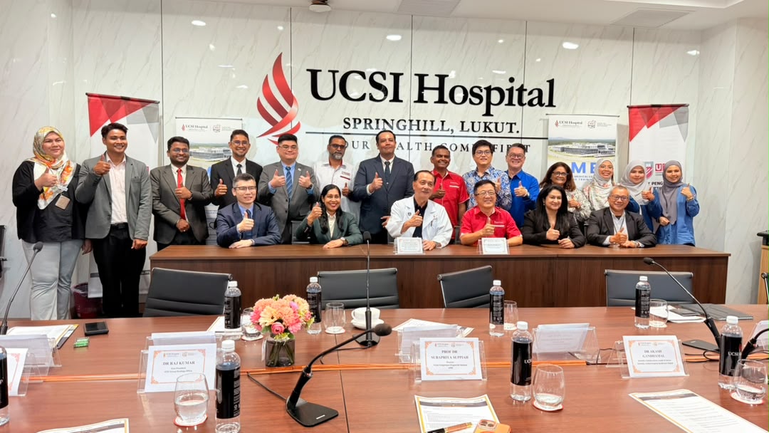 The Memorandum of Understanding (MoU) Exchange Ceremony between Universiti Putra Malaysia (UPM) and UCSI Hospital Sdn. Bhd