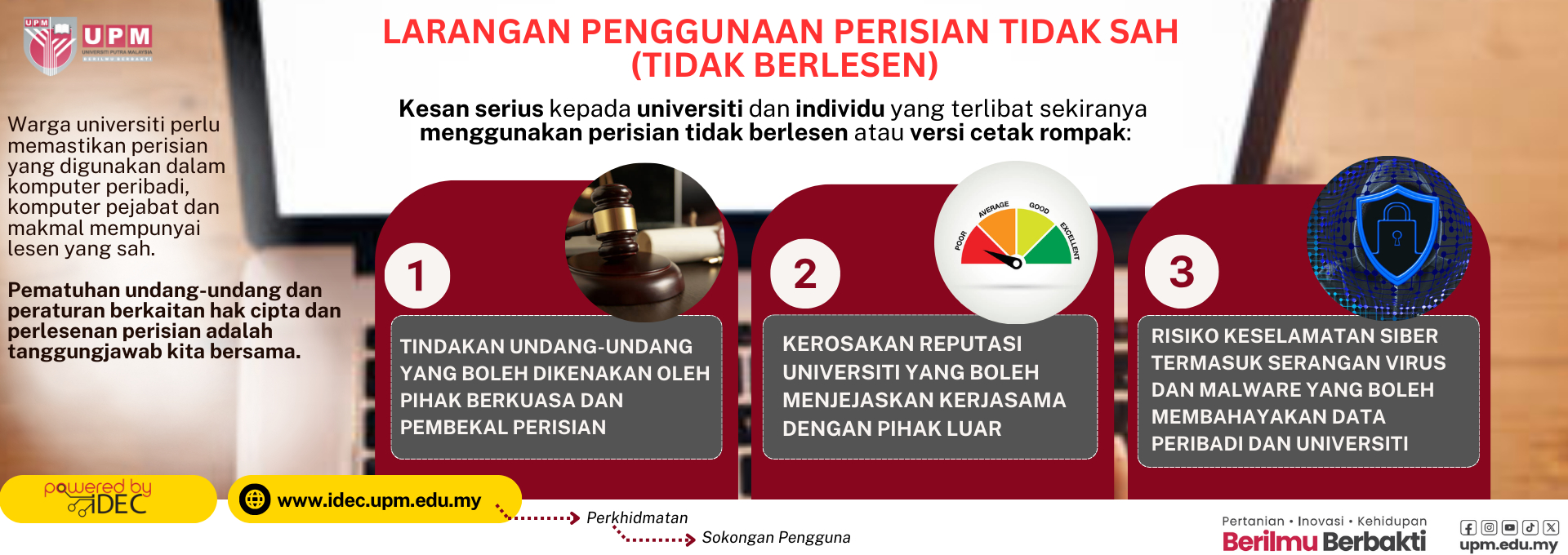 UPM licensed software